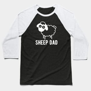 Sheep Dad Baseball T-Shirt